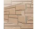 Produktbild: NOVIK Verkleidungspaneel NovikStone HC Platte 122x47 cm 9 St. 4,65qm Bruchstein sand, BxL: 47,00x121,92 cm, 0,52 qm, (Karton mit 9 Platten, 4,27 qm) Wandverkleidung mit 3-D-Effekt, problemlose Montage, Natursteinoptik