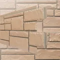 Produktbild: Fassadenverkleidung NovikStone HC Platte 122x47 cm 9 St. 4,65qm Bruchstein sand