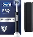 Produktbild: Oral-B Pro Series 1 1 schwarze elektrische Zahnbürste 6 AUFSTECKSCHABER