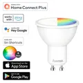 Produktbild: Hama WLAN LED-Lampe GU10 5W 40W RGB Birne bunt App-Steuerung für Alexa Google