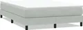 Produktbild: vidaXL Boxspringbett ohne Matratze Hellgrau 140x220 cm Samt