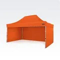Produktbild: Faltpavillon ALU 3x4,5m - mit 3 Wänden - Orange
