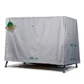 Produktbild: Mehr Garten Hollywoodschaukel 3 Sitzer Abdeckung, 250x145x160 cm, grau, Oxford 600D Gewebe, Schutzhülle Hollywoodschaukel, wasserdicht, UV-beständig und wetterfest