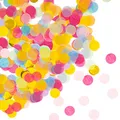 Produktbild: Oblique Unique® Papier Konfetti Bunt Tisch Deko Streu Dekoration für Geburtstag Feier Party Hochzeit JGA Jubiläum