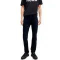 Produktbild: HUGO Herren 734 Extra Slim-Fit Jeans aus schwarzblauem Stretch-Denim Dunkelblau 36/34