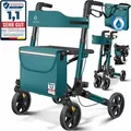Produktbild: KESSER Rollator Gehwagen Gehhilfe klappbar Alu-Rollator Leicht Laufhilfe