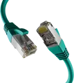 Produktbild: EFB EC020200274 - Patchkabel, Cat.8.1, S/FTP PiMF, 2000 MHz, 10 m, grün