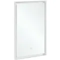 Produktbild: Villeroy und Boch Subway 3.0 Spiegel A4635000 Aluminiumrahmen, 50 x 75 x 4,75 cm, weiß matt