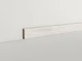 Produktbild: Classen Clip-Fußleiste 240 cm 58 x 19 mm Eiche Ramisco weiss