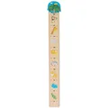 Produktbild: Messlatte Kinder Holz mit Zoo Motiv Holz Kinderzimmer Deko Holz Wachstumsmesser