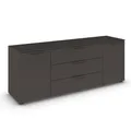 Produktbild: Lowboard - graphit - 160 cm Fernsehschrank TV-Board TV-Schrank