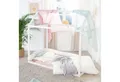 Produktbild: roba® Kinderbett Hausbett - nach Montessori Prinzip - FSC zertifiziertes Massivholz, Hausbett - Babybett zum Spielen, Lesen & Kuscheln - Weiß lackiert