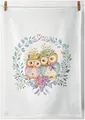 Produktbild: AMBIENTE Küchentuch 1er Pack Geschirrtuch ca.50x70cm 100% Baumwolle Owl Couple