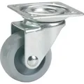 Produktbild: Lenkrolle mit Platte 36 x15 x 50 mm, Tragkr. 35kg