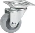 Produktbild: Lenkrolle mit Platte 36 x15 x 50 mm, Tragkr. 35kg