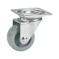 Produktbild: DÖRNER + HELMER Lenkrolle Kunststoff-Rad grau 45 mm 40 kg
