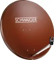 Produktbild: Schwaiger 714173 SAT-Antenne (75 cm, Stahl, ziegelrot)