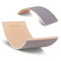 Produktbild: KiddyMoon Balance Board Aus Holz Für Kinder, Babys Montessori Spielzeug, Gleichgewicht, Balancieren Babys Holzspielzeug, Balancebrett Wackelbrett Gleichgewicht, Natürlich