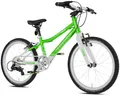 Produktbild: PROMETHEUS BICYCLES PRO Kinderfahrrad 20 Zoll Jungen Mädchen | Premium 20 Zoll Fahrrad Junge Aluminium Super leicht ab 6 Jahre | 7 Gang Schaltung von Microshift | Grün Weiß