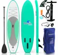 Produktbild: SereneLife Inflatable SUP-Board SereneLife SLSUPB10 Paddleboard SUP Stand-Up - 10ft 125kg - Mintgrün