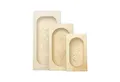 Produktbild: KAESE-SELBER.DE Butterform kaese-selber.de Butterformen-3er-Set, eckig, aus Ahornholz, (3-tlg), Handgefertigte Butterformen aus hochwertigem Ahornholz