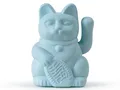Produktbild: Donkey Products Dekofigur Lucky Cat Solar Winkekatze hellblau 6,5cm