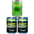 Produktbild: LudwigLacke 3 Liter Set 2 Liter Klarlack Kratzfest & 1 Liter Härter