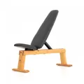 Produktbild: NOHRD WeightBench Hantelbank Eiche Echtleder NO-25424