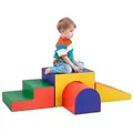 Produktbild: HOMCOM Bausteinset 4er-Set Schaumstoff Bausteine für 1-3 Jahre alt Kinder - Bunt