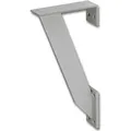 Produktbild: Konsole RAB schräg 50 x 10 mm, Höhe 322,5 mm, Tiefe 154 mm, Aluminium eloxiert