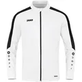 Produktbild: Jako Trainingsanzug Polyesterjacke Power weiß 128