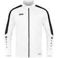 Produktbild: JAKO Polyesterjacke Power (100% rec. Polyester) weiss Kinder, Größe: 128