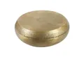 Produktbild: Casa Moro Couchtisch Sofatisch Couchtisch Gold Tisch Aluminium (Boho Chic Lounge Wohnzimmer-Tisch, 1-St., 1 Tisch), Durchmesser ca. Ø 98 cm aus Aluminium gehämmert, TSV8020