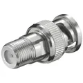 Produktbild: Wentronic WE 3016 Adapter:F-Kupplung>BNC-Stecker # 11850