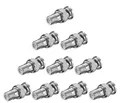 Produktbild: 10x F-Buchse BNC Stecker SAT TV Kabel Kupplung Adapter Verbinder koax Antennen