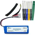 Produktbild: Akku passend für JBL Charge 3 BL GSP1029102A Batterie Li-Polymer 6000 mAh 3,7 V