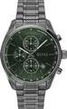 Produktbild: BOSS Chronograph GRAND PRIX 44 1514228, Quarzuhr, Armbanduhr, Herrenuhr, Edelstahlarmband, analog, Tag