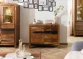 Produktbild: Massivholz Kommode klein Sideboard Sheesham modern Wohnzimmer Schrank massiv