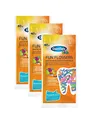 Produktbild: Dentek Fun Flossers Kids - Zahnseide-Sticks speziell für Kinder - mit Fruchtgeschmack - rutschfester Griff - bunte Farben, 3 x 40 Stück
