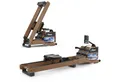 Produktbild: MERACH Rudergerät Wasser Rudergerät für Zuhause aus Holz, Rudermaschine mit Bluetooth (Rudergerät Wasser aus Eiche mit LCD-Datenanzeige, Verstellbarer Tablethalterung & ergonomischer Sitz), kompatibel mit Kinomap, Rudergeräte 158kg belastbar