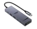 Produktbild: UGREEN CM818 6-in-1-USB-C-Hub mit HDMI 4K 60 Hz, 2x USB-A 10 Gb/s, 2x USB-C 10 G