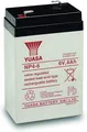 Produktbild: Bleibatterie Vrla Verwendung Industriell NP4-6 6V 4Ah 70x47x105.5mm Yuasa