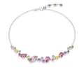 Produktbild: Swarovski Kette mit Anhänger Swarovski Halskette Gema 5658398 rhodiniert, Bunt
