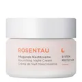 Produktbild: ANNEMARIE BÖRLIND ROSENTAU Pflegende Nachtcreme (50ml) - wirkt frühzeitiger Hautalterung entgegen, erhöht die Widerstandsfähigkeitt, stärkt die Hautbarriere - Vegan