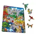 Produktbild: Selecta Larsen Puzzle Grimms Märchen, 33 Teile.