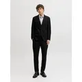 Produktbild: Jack & Jones Anzug JPRFRANCO Extra schmal, pflegeleicht, stilvoll mit fallendem Revers Materialmix, slim fit schwarz 46