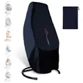 Produktbild: CCLIFE Hängesessel Abdeckung 190x145cm Schutzhülle für Hängesessel Winddicht UV Beständiges Schutzhülle Hängesessel mit Gestell 210D Oxford