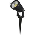 Produktbild: McShine Gartenstrahler GL-50W schwarz, mit 5W LED, 230V, mit Erdspieß