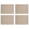 Produktbild: ASA Selection 7801420 Lederoptik Tischset, 46 x 33 cm, Polychlorid, stone (4 Stü