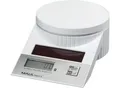 Produktbild: MAUL Briefwaage MAULtronic S, bis 2000 g, Display, Solarbetrieben, Abschaltautomatik, Ein-Tasten-Bedienung, Hold-Funktion, weiß